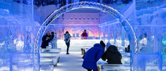hotel de hielo en Finlandia